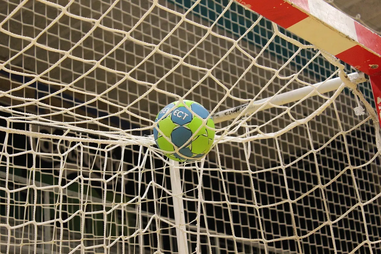 Håndbold i målnettet